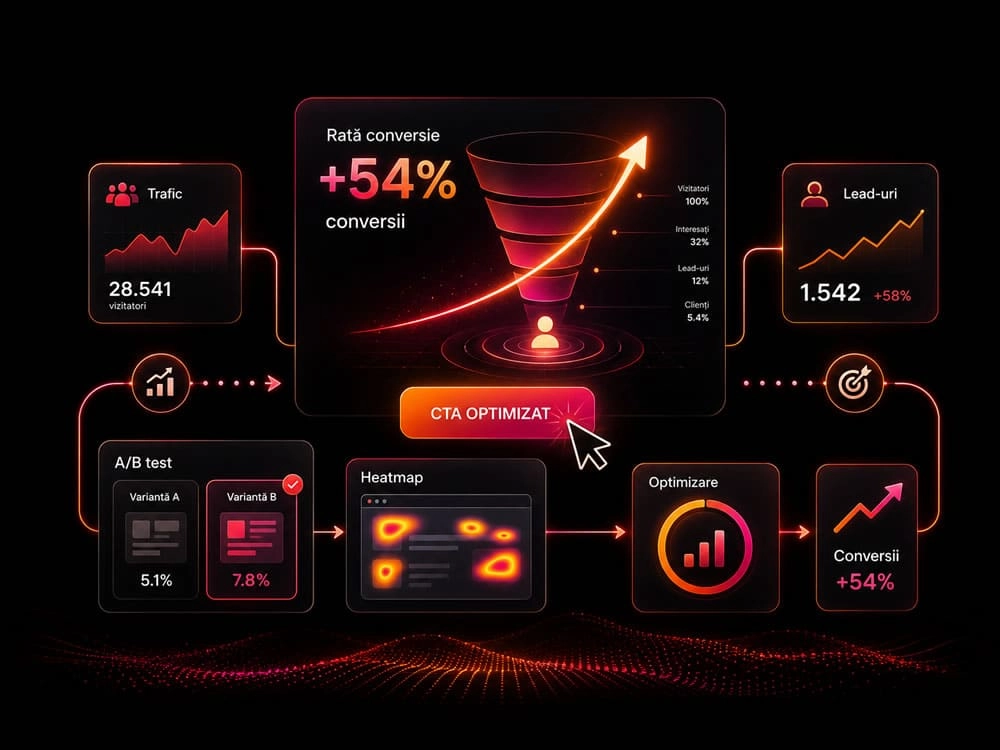 serviciu de optimizare conversii